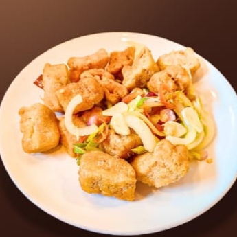 Tahu Cabe  Garam