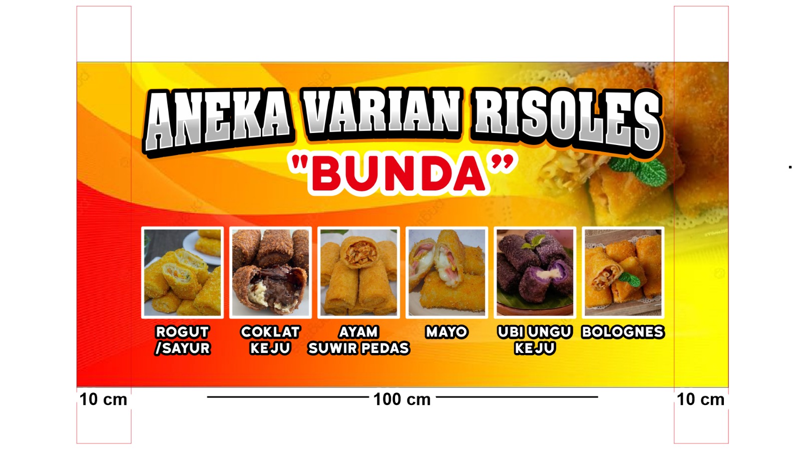 Aneka Varian Risol "BUNDA"